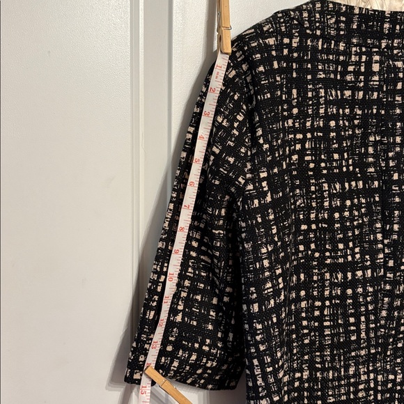 Michael Kors Black and Cream Tweed Jacket - Picture 8 of 10
